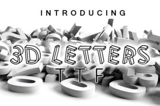3D Letters Font Review: A Bold Choice for Business Branding