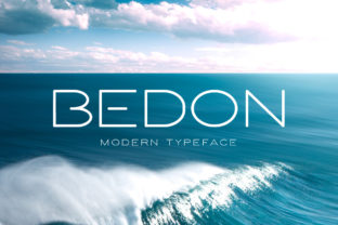 Bedon: A Striking Modern Display Font for Bold Branding