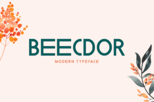 Beecdor Font for Modern Maker Branding