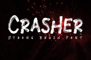 Crasher: A Strong Brush Font for Editorial Impact