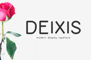 Deixis Typeface Review: A Modern Display Font for Bold Branding