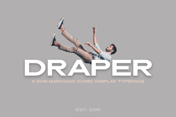 Draper Font: Mid-Century Style for Makers