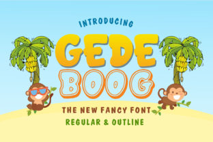Gedeboog: A Fun Yet Fancy Font for Editorial Design