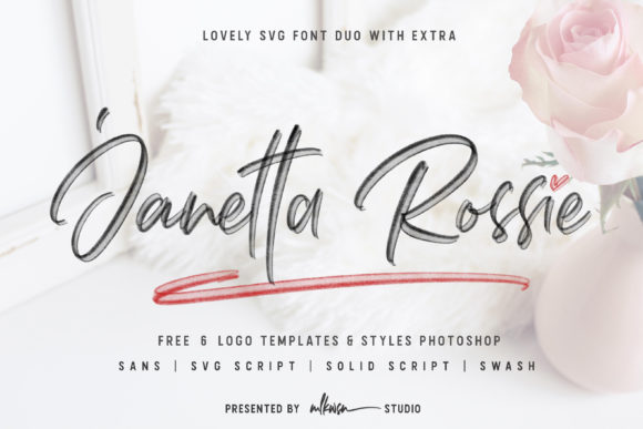 Janetta Rossie Duo: A Premium Display Font for Modern Web Design