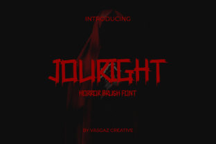 Jouright Typeface for Bold Editorial Design