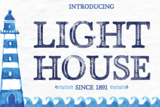 Light House Font: A Bold Display Typeface for Branding
