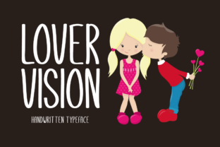 Lover Vision Handwritten Font for Editorial Design