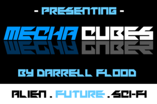 Mechacubes: The Ultimate Display Font for Futuristic Web Design