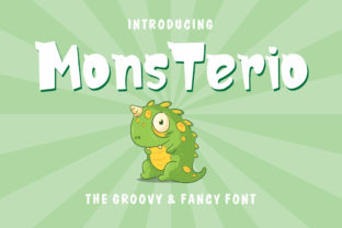 MonsTerio: The Groovy Display Font for Makers