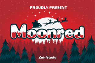 Moonred: A Bold Display Font for Digital Impact