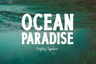 Ocean Paradise Font: A Display Typeface for Branding