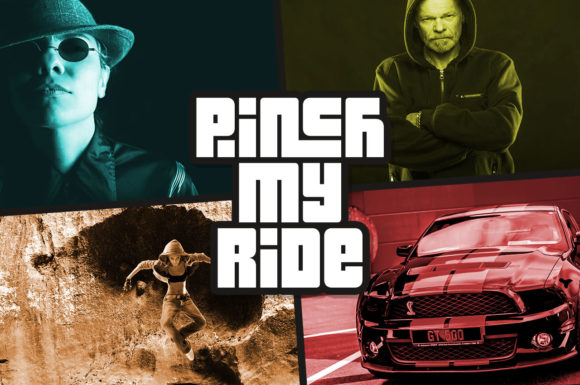 Pinch My Ride: A Bold Display Font for Modern Editorial Design