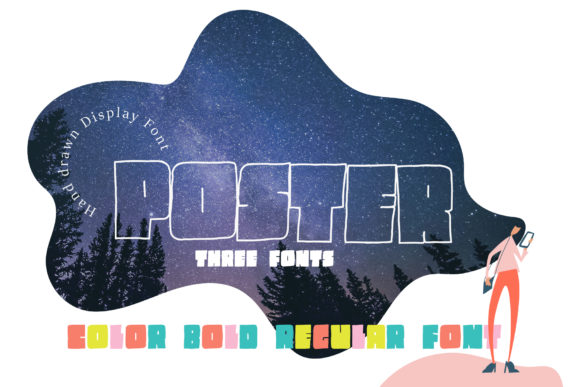Poster Font Review: A Playful Display Typeface for Bold Designs