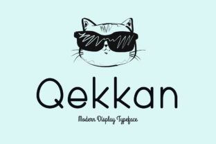 Qekkan: The Modern Display Font for Bold Campaigns