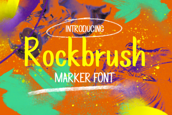 Rockbrush: The Modern Display Font for Bold Branding
