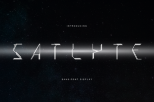 Satlyte: The Ultimate Display Font for Makers