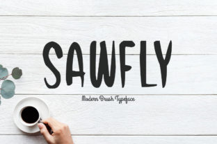 Sawfly: The Brush Font for Scroll-Stopping Marketing