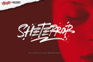 SheTerror: A Bold Display Font for Viral Campaigns
