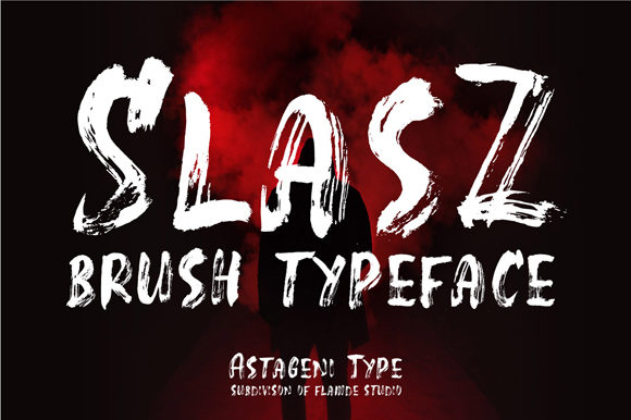 Slasz Brush: The Handmade Display Font for Scroll-Stopping Content
