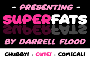 Superfats Typeface for Bold Branding